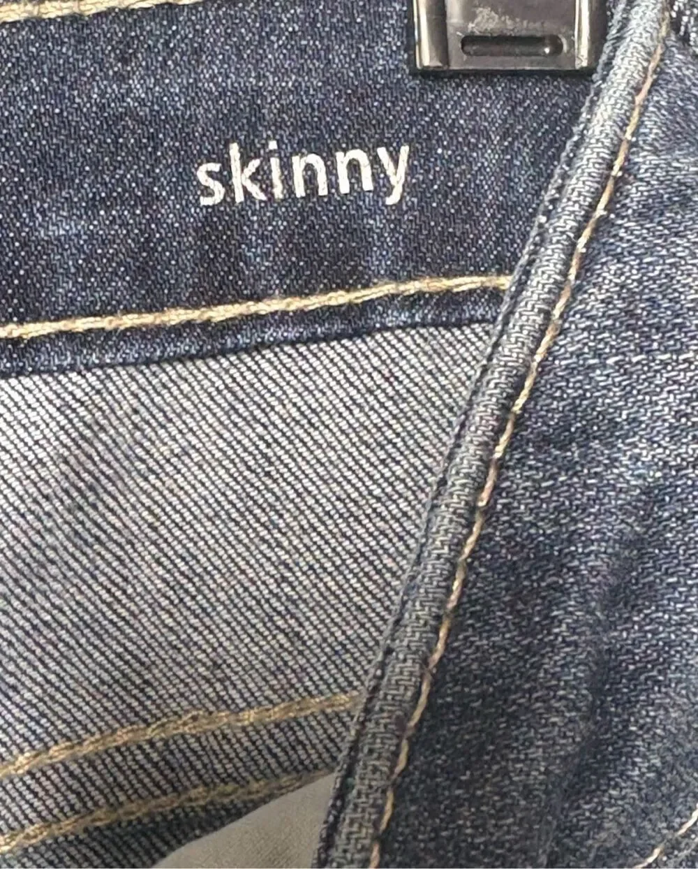 Simply Vera Vera Wang Skinny Mid Rise Jean Women Dark Wash 0 NWT